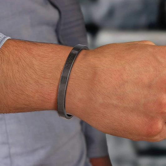 Brazalete abierto para hombre