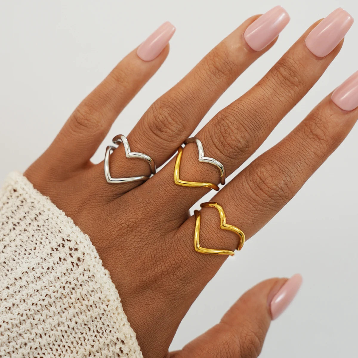 Anillo de corazón