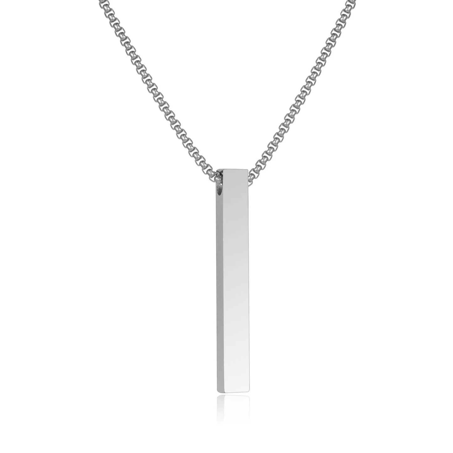 Collar Barra Vertical Minimalista