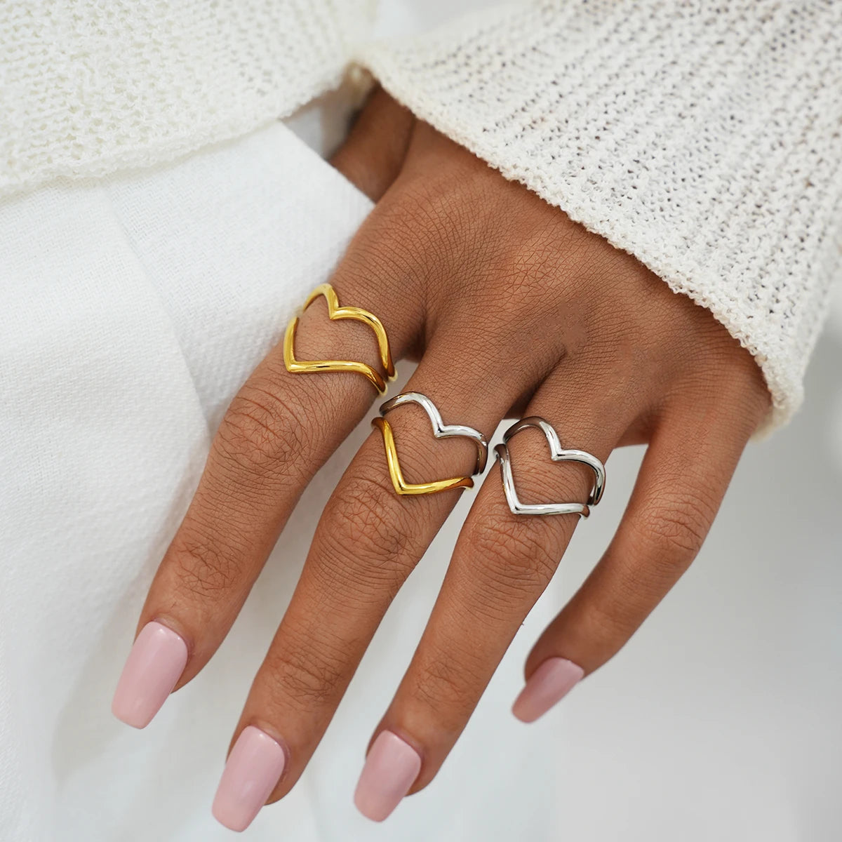 Anillo de corazón