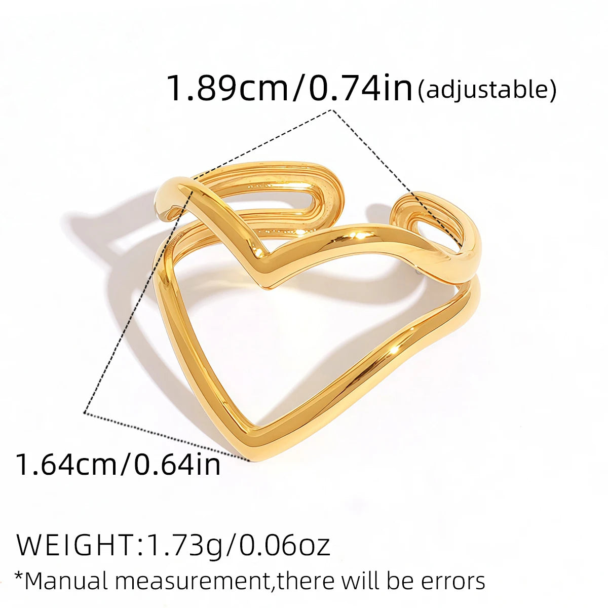 Anillo de corazón