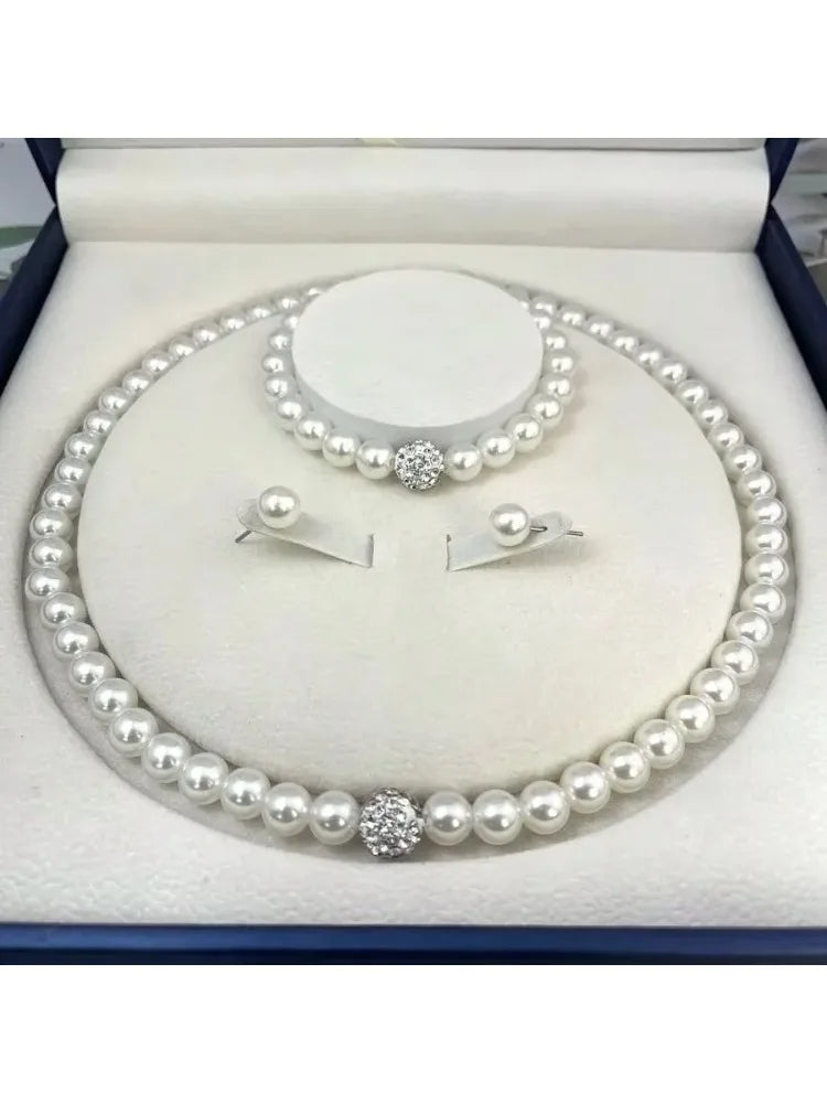 Elegante conjunto de perlas