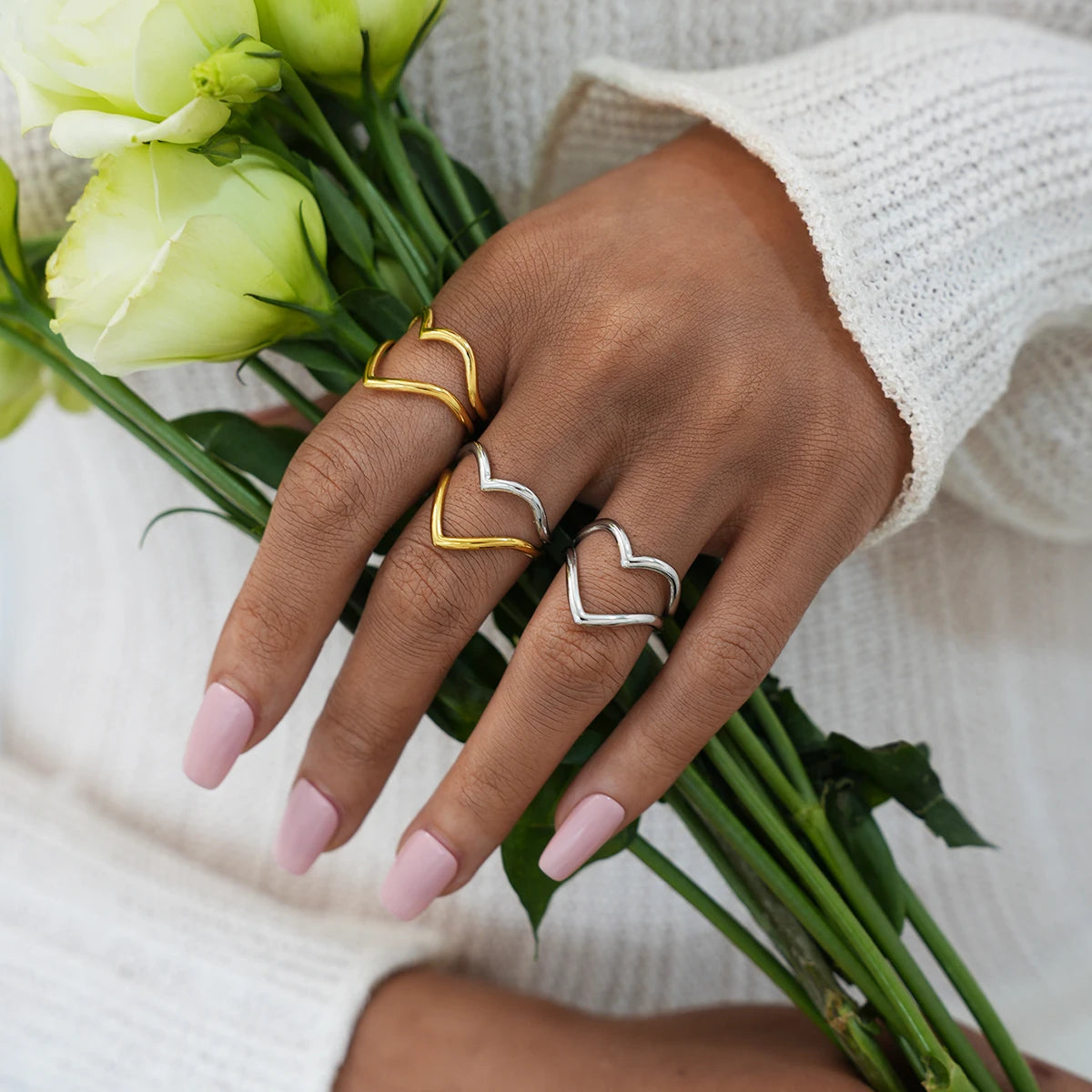 Anillo de corazón