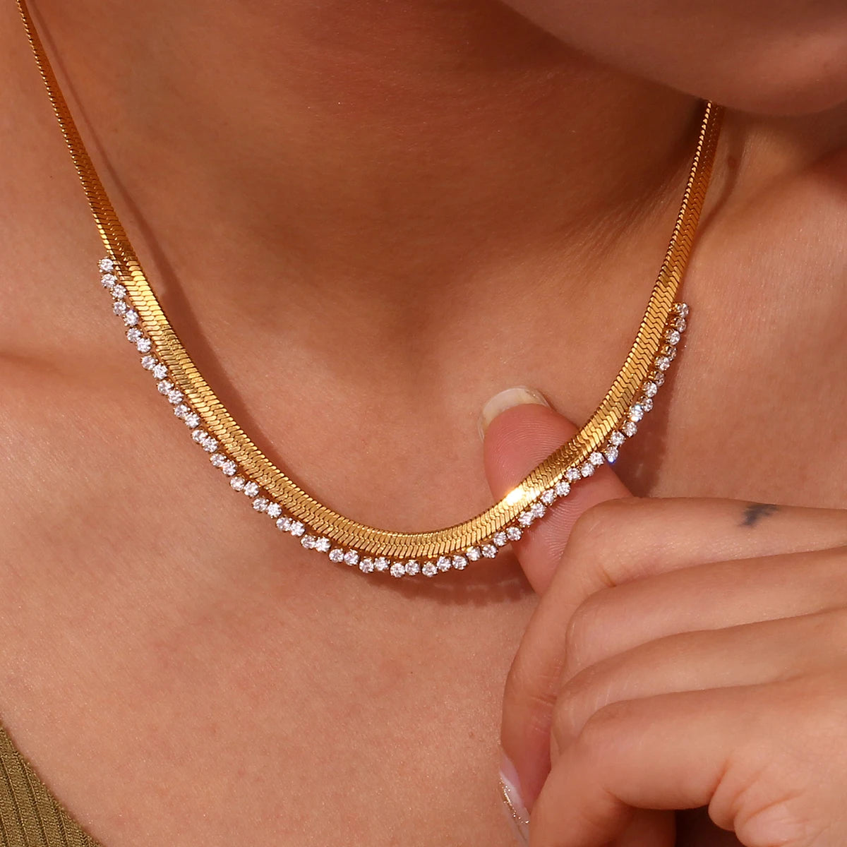 Collar gargantilla