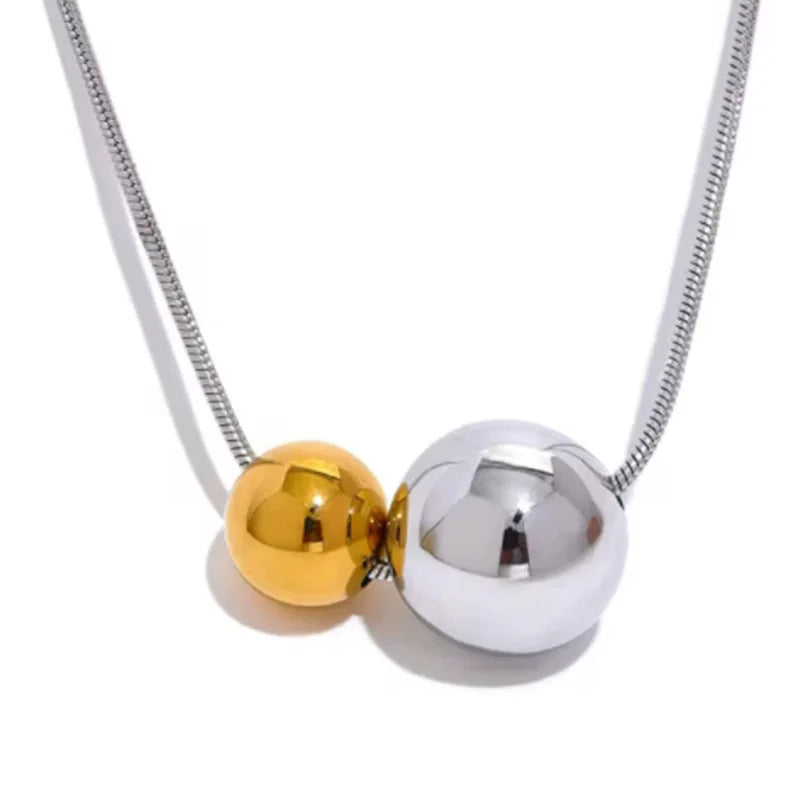 Colgante de cuentas redondas